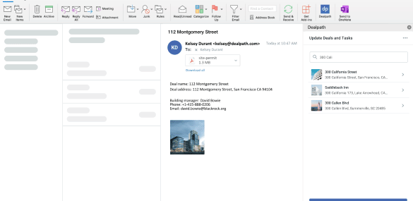 dealpath outlook add-in