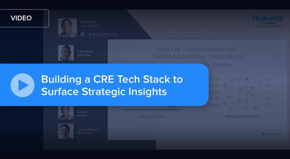 Realcomm Enterprise Tech: Innovation Tech Stack [Dealpath Webinar]